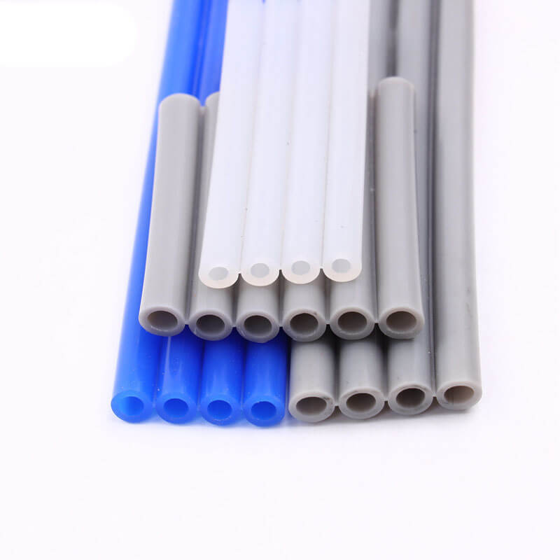 3. Customized silicone tubing with different colors and shapes (1)