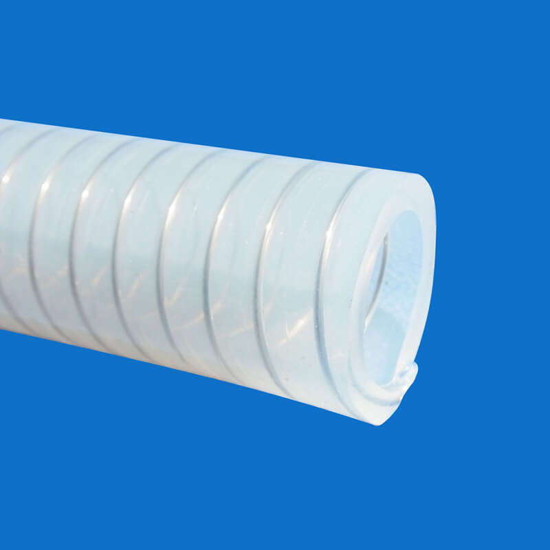 6. Stainless steel clear silicone hose (1)