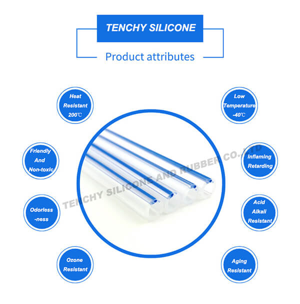 TENCHY medical grade silicone tubing attributes