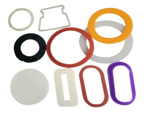Various shapes and colors of food-grade molded silicone Gasket & Seal from Tenchy